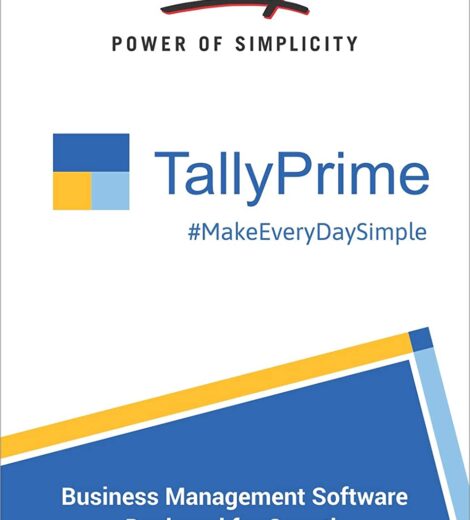 TallyPrime GST Ready (Single User - Perpetual).