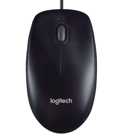 Logitech M90 Wired USB Mouse (Black)